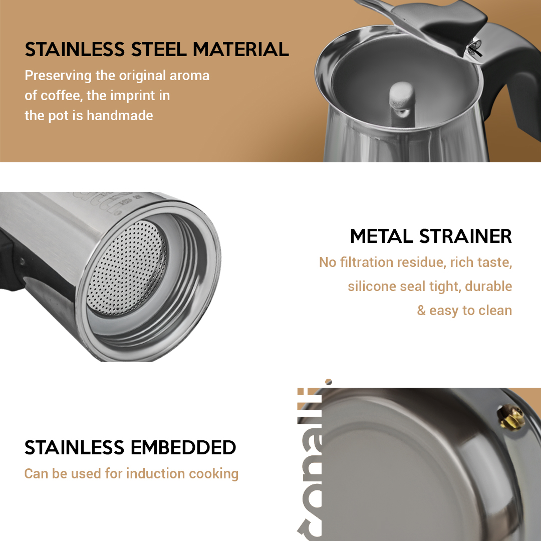 conalli stainless mokapot 4 cup (1)
