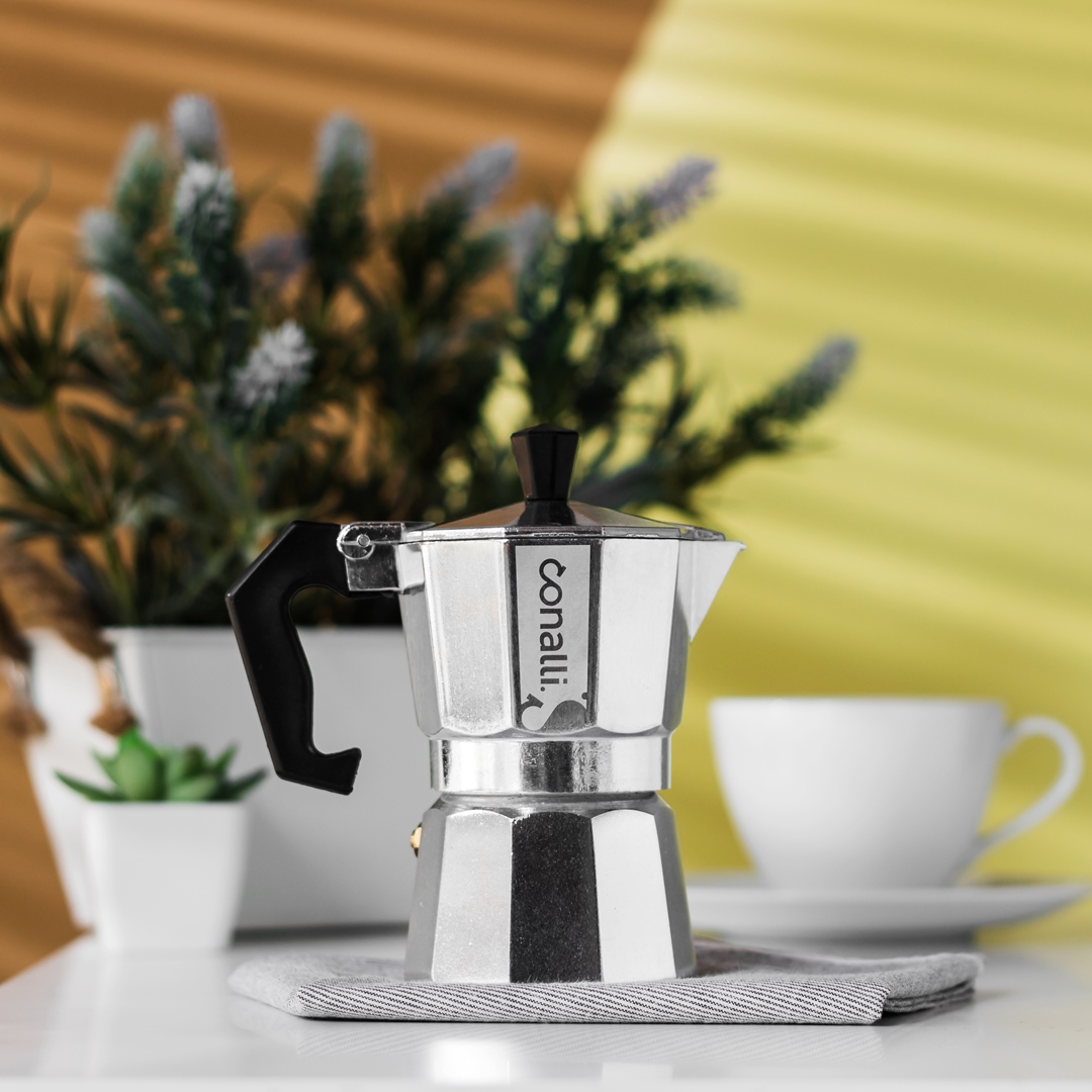 mokapot conalli 2 cup aluminum white (2)