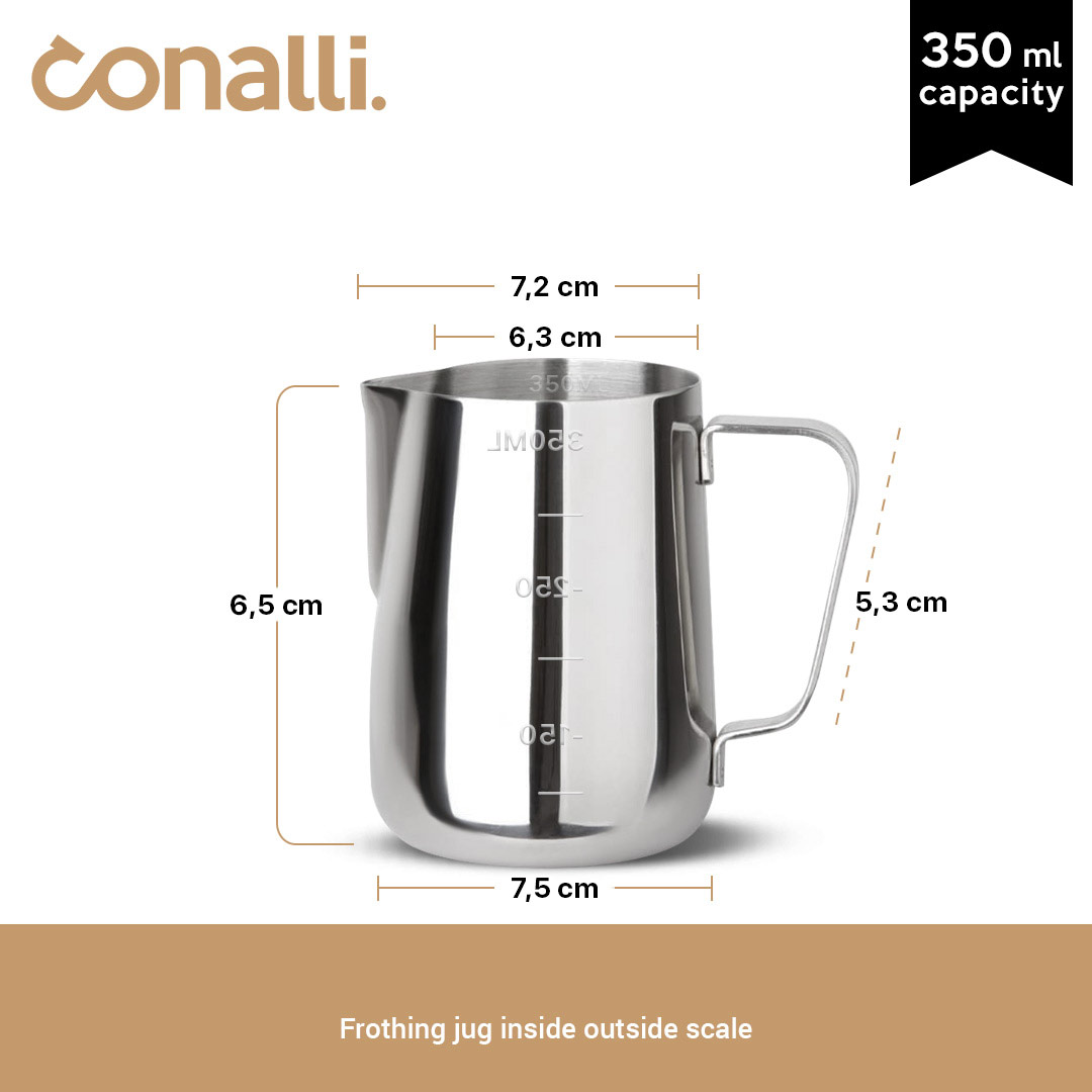 Conalli-Milk-Jug-Scale-Stainless-Steel-350-Detail-2