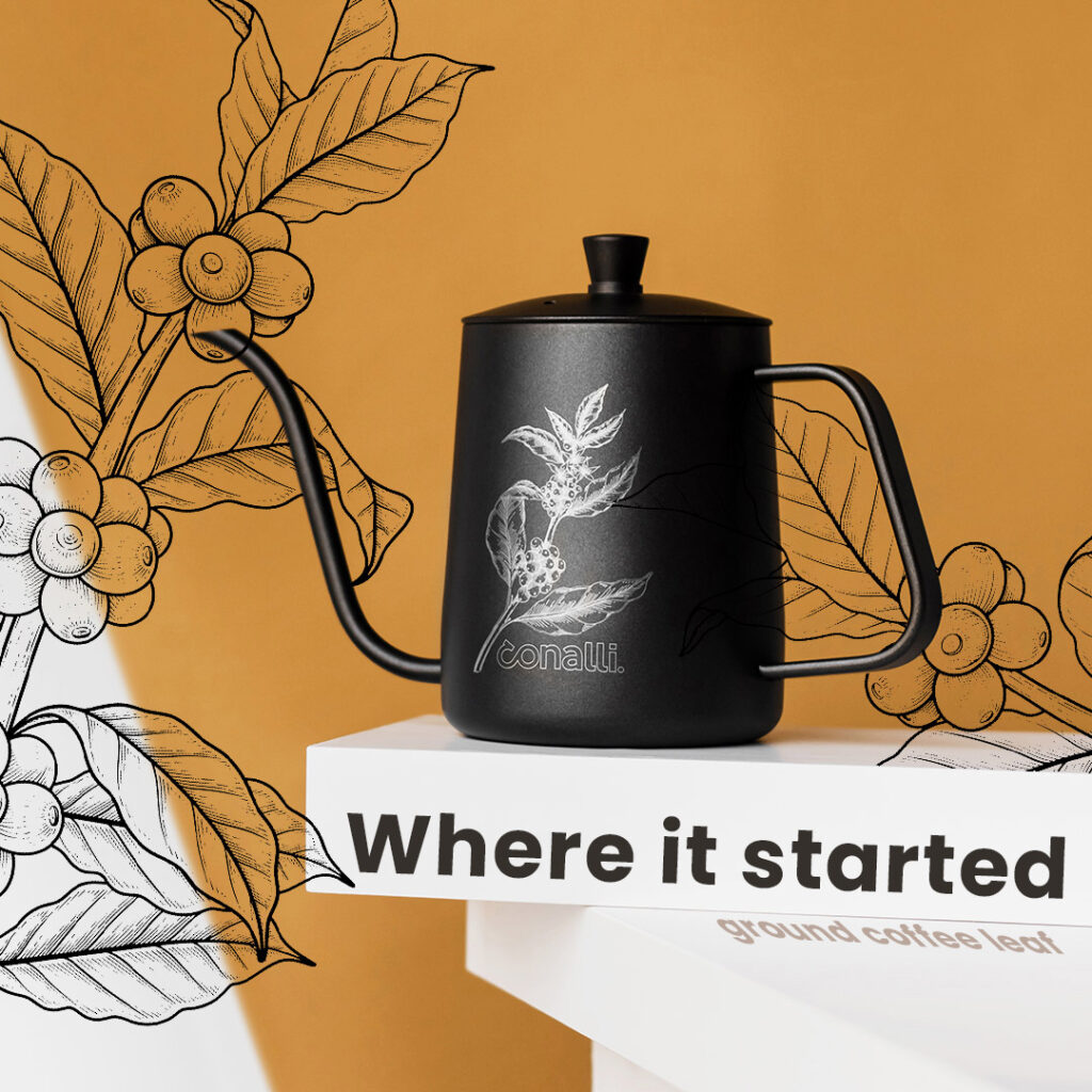 First Product Release – Gooseneck with Coffee Leaf